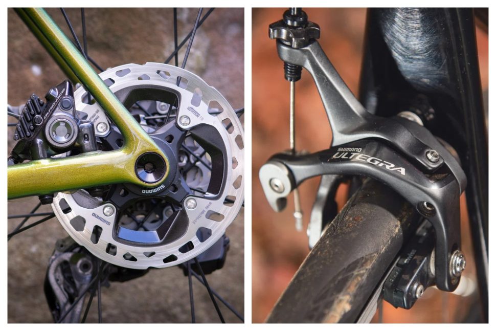 Disc brakes vs rim brakes